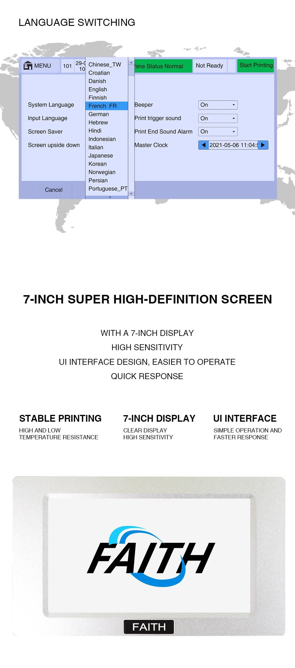 Package Box Bag Carton Marking Printing Machine Kd210 Online Inkjet Printer