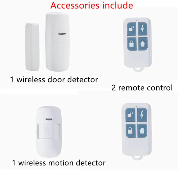 High Reliability Alarmanlage Security Smart Home GSM WiFi Burglar Alarm Systems