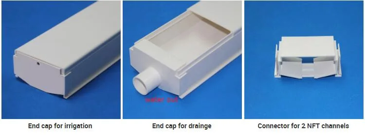 Commercial Indoor Hydroponic Nft Channel Grow System for Greens