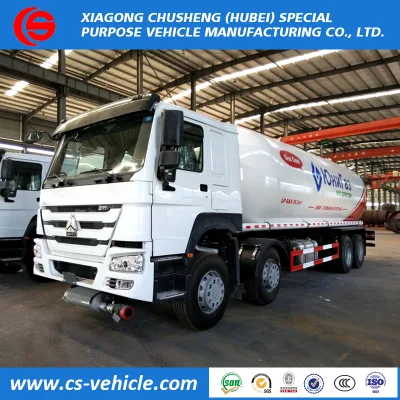 Camion-citerne GPL 35.5cbm Fabricant, réservoir de remorque de camion de gaz GPL