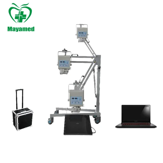 Équipement médical X-ray Medical Digital High Frequency 4kw Mini Portable X Ray Machine with Dr System